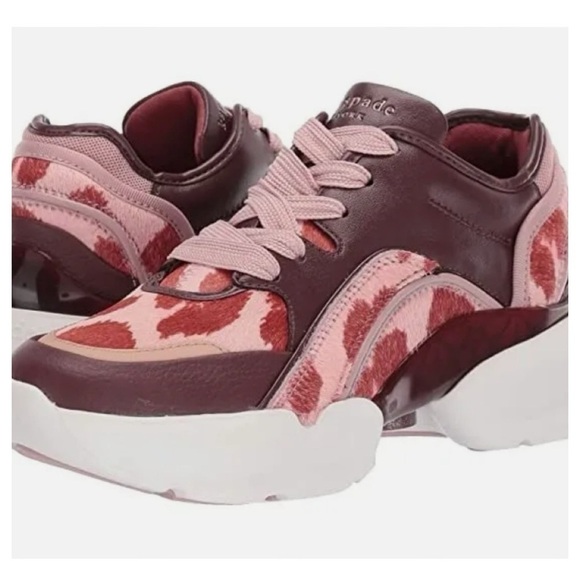 Kate Spade New York CLOUD Women’s Sneaker Multi Pink Size 5.5 - Picture 4 of 15